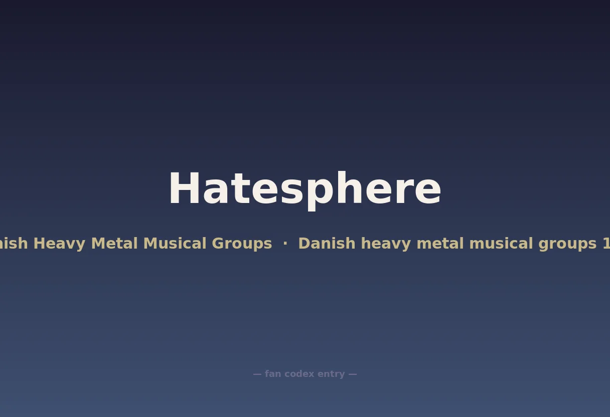 Hatesphere
