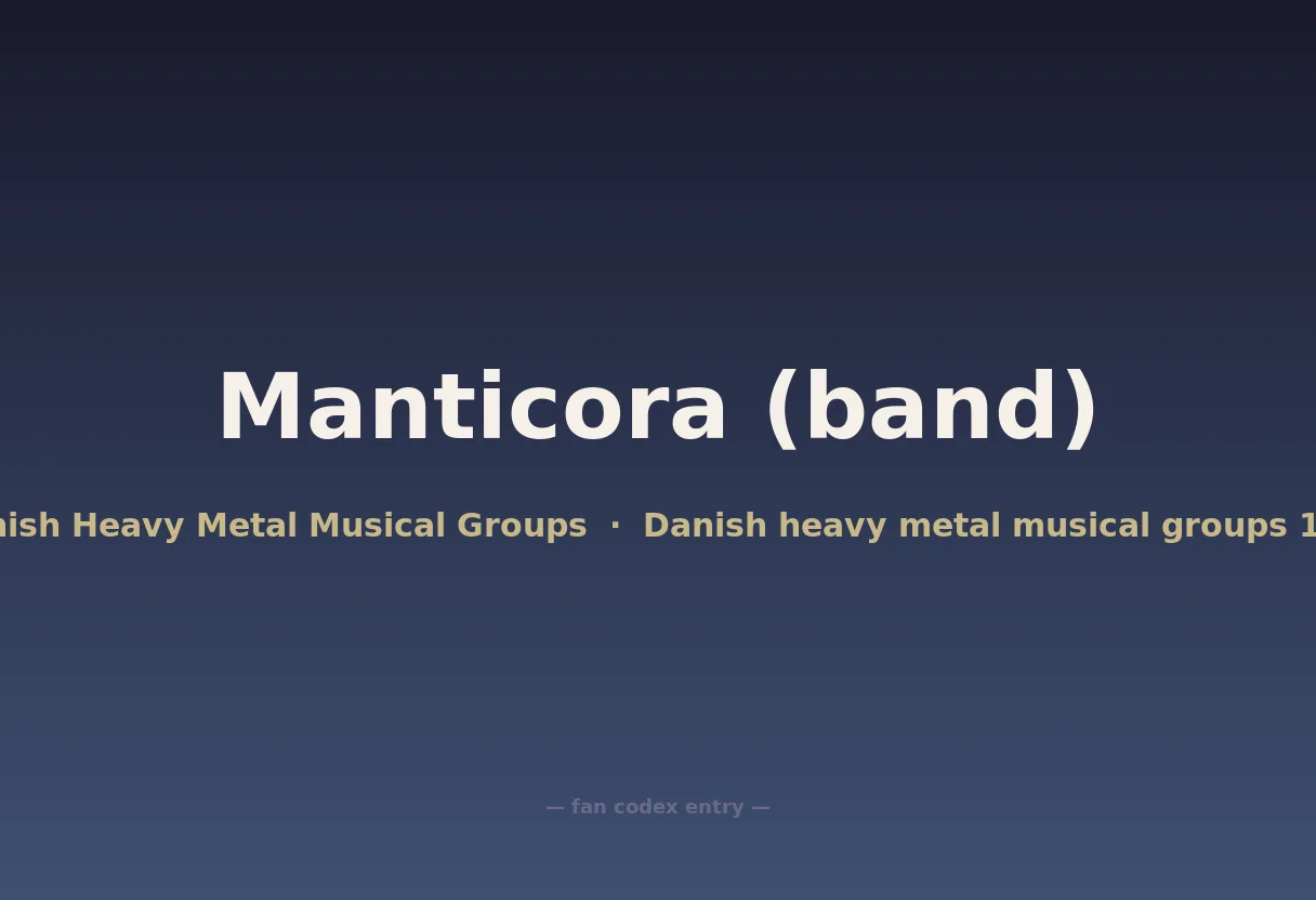 Manticora (band)